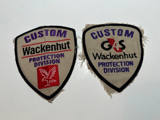 CUSTOM WACKENHUT PROTECTION DIVISION PATCH