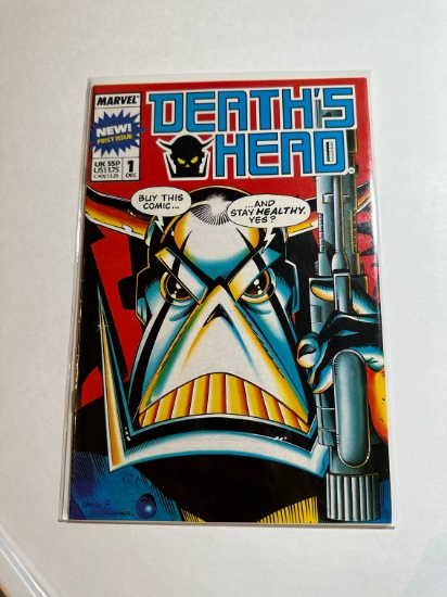DEATH'S HEAD: #1 FIRST DEATH HEADS'S SOLO SERIES PUBLISHED BY MARVEL UK