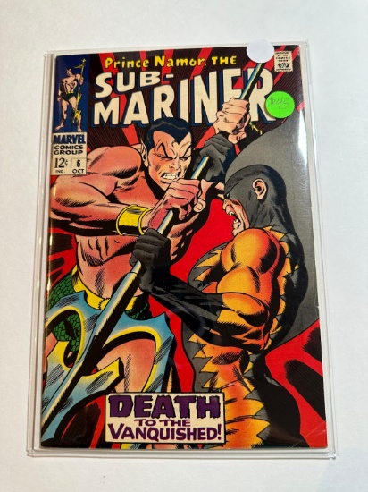 PRINCE NAMOR THE SUB-MARINER #6 : DEATH TO THE VANQUISHED 2ND APPERANCE OF TIG