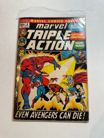 MARVEL TRIPLE ACTION: EVEN AVENGERS CAN DIE
