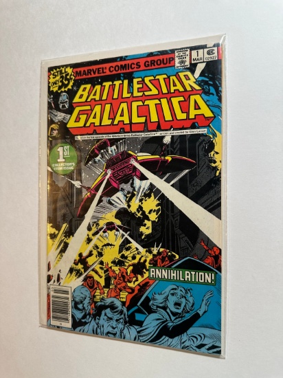 BATTLESTAR GALACTICA : 1ST COLLECTORS ITEM ISSUE - NEWSTAND