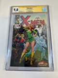 X-MEN BLUE #1 - CGC SIGNATURE 9.8 (J. SCOTT CAMPBELL) - .COM EDITION B - WI