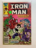 IRON MAN #214 DEBUT OF NEW SPIDER WOMAN COSTUME MARK JEWLERS INSERT- NEWSTA