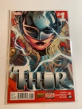 THOR #1 3RD CAMEO + FIRST COVER APPERANCE JANE FOSTER AS THOR