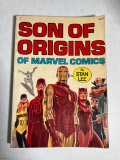 THE SON OF ORIGINS OF MARVEL COMICS BY STAN LEE PAPERBACK