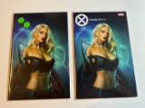 HOUSE OF X #01 SET OF 2 CERTIFICATE OF AUTHENTICITY #1 VIRGIN VARIANT BY SH
