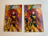 X JEAN GREY #1 VARIANT EDITIONS SET OF 2