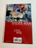 HE AMAZING SPIDER-MAN A MARVEL COMICS EVENT CIVIL WAR DIRECT EDITION #538