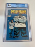 WOLVERINE #8 - CGC GRADE 9.6 (HULK APP, BACK COVER PIN-UP BY ROB LIEFELD)