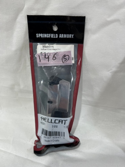 SPRINGFIELD ARMORY HELLCAT 9MM 11 ROUND MAGZINES