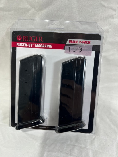 RUGER VALUE 2-PACK RUGER 57 MAGAZINES (20 ROUND)