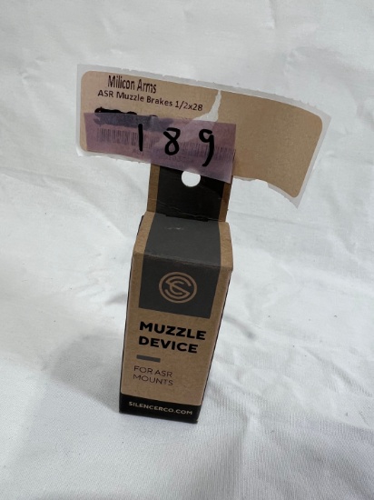 ASR MUZZLE BRAKES 1/2x28 (SILENCER CO)