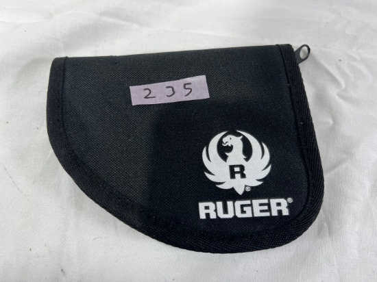 RUGER SOFT PISTOL CASE - BLACK 6.5"