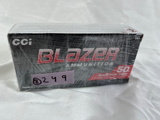 BOXES - CCI BLAZER AMMUNITION - 38 SPECIAL - 125 GRAIN JHP - ALUMINUM CASE