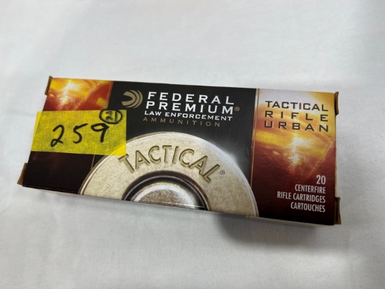 BOXES - FEDERAL PREMIUM LAW ENFORCEMENT AMMO - 223 REM - (20 PER) 55 GRAIN