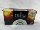 FEDERAL PREMIUM LAW ENFORCEMENT AMMUNITION - 9MM LUGER (147 GRATIN HST) TAC