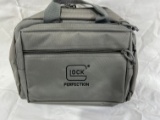 GLOCK DOUBLE PISTOL CASE -GREY (NO TAG)