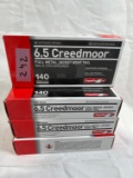 BOXES - AGUILA 6.5 CREEDMOOR FMJ BOAT TAIL (140 GRAIN) - 20 PER BOX - 80 RO