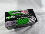 BOXES - 5.56 SINTERFIRE NXG LEAD FREE BALL AMMUNITION (50 PER BOX) 150 ROUNDS TO