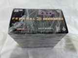 BOXES - FEDERAL PREMIUM 308 WIN 168 GRAIN GOLD METAL -(20 BER POX) 100 ROUN