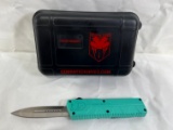 COBRATEC KNIVES / DAGGER (NOT SERRATED) - LIGHTWEIGHT TIFFANY BLUE