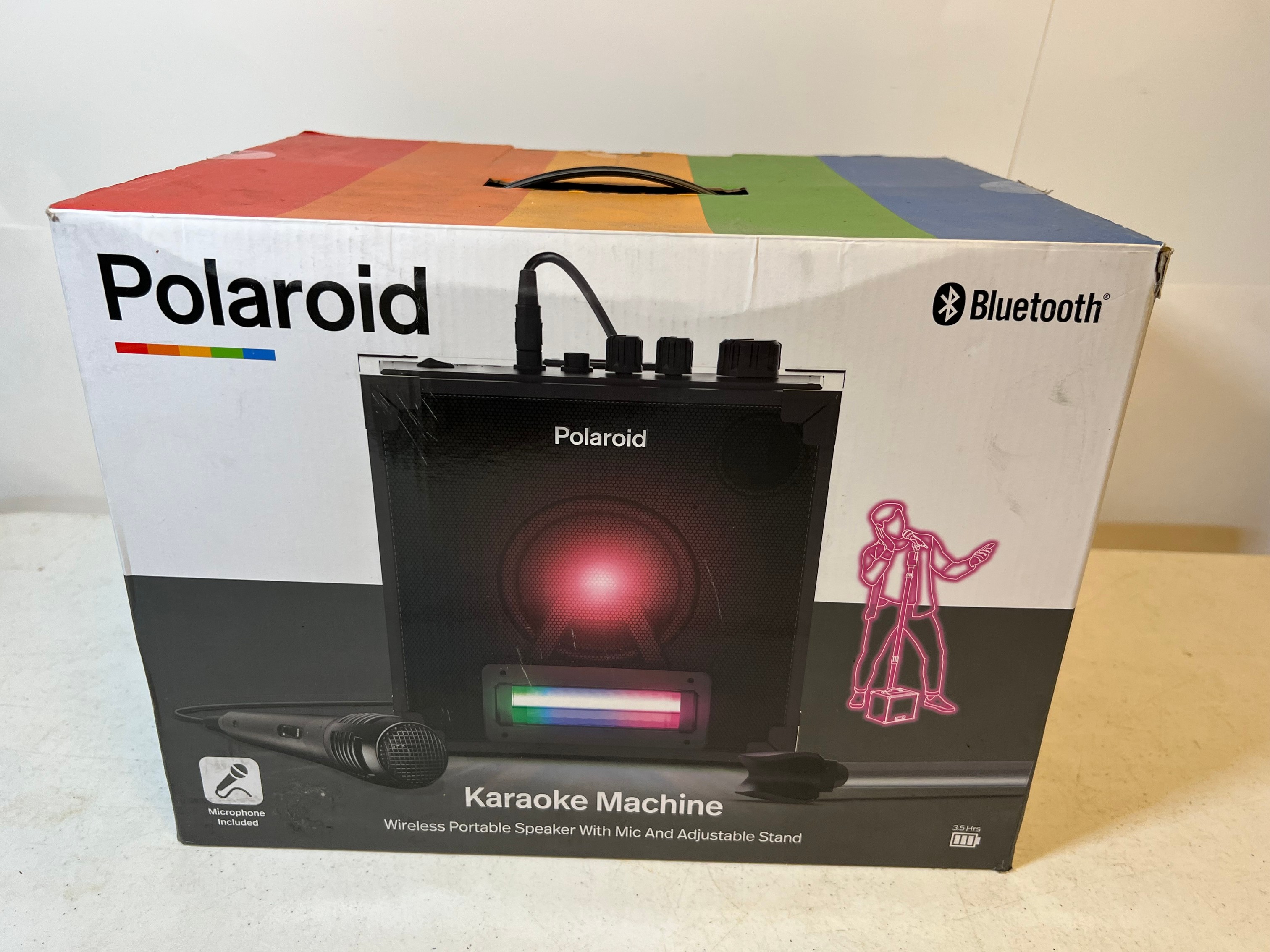 Polaroid karaoke speaker 2025