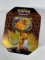 POKEMON HIDDEN FATES TIN - RIACHU (CONTAINS 4 HIDDEN FATES PACKS)
