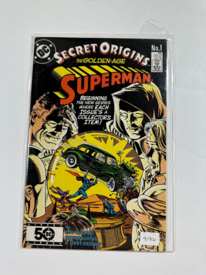 SECRET ORIGINS THE GOLDEN AGE OF SUPERMAN ISSUE NO.1