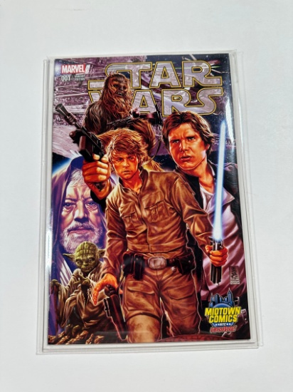 STARWARS ISSUE 001 VARIANT EDITION MIDTOWN COMICS NYC EXCLUSIVE