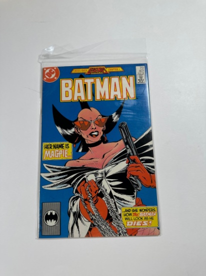 BATMAN #401 CROSS-OVER LEGENDS CHAPTER 1 (2ND APPERANCE OF MAGPIE)