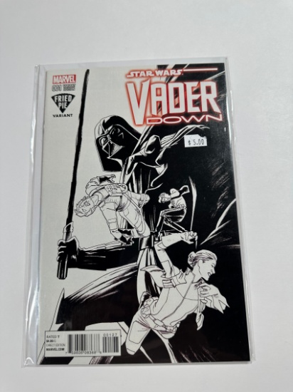 STARWARS DARTH VADER DOWN #001 MARVEL COMICS (VADER DOWN PART 1 OF 6) FRIED
