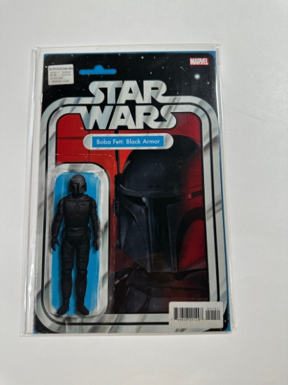 STARWARS BOBA FETT: BLACK ARMOR WAR OF THE BOUNTY HUNTERS ALPHA #1 VARIANT