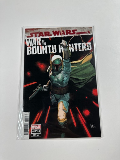 STARWARS WAR OF THE BOUNTY HUNTERS #1 MARVEL ALPHA EDITION