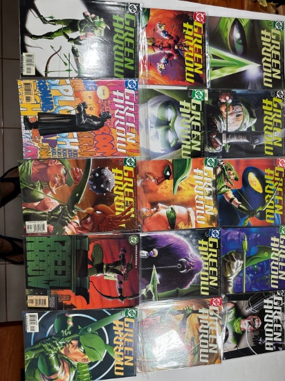 GREEN ARROW ISSUES #1-15