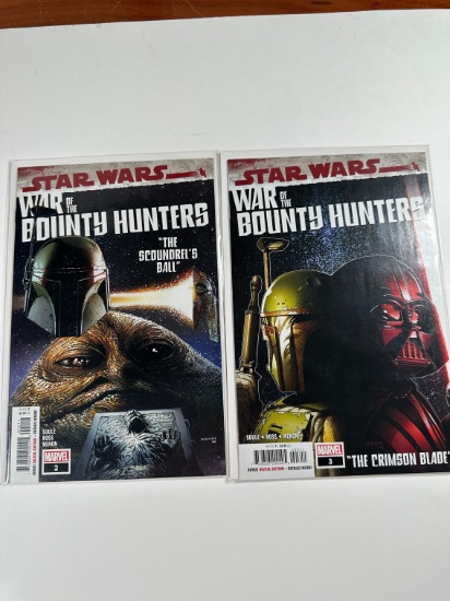 STARWARS THE WAR OF THE BOUNTY HUNTERS ISSUES #2 &3