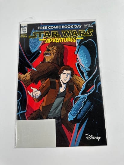 STARWARS ADVENTURES DISNEY IDW PUBLISHING FREE COMIC BOOK DAY 2018