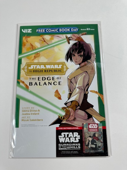 STARWARS THE HIGH REPUBLIC THE EDGE OF BALANCE FREE COMIC BOOK DAY VIZ