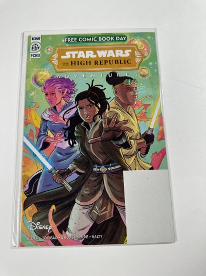 STARWARS HIGH REPUBLIC ADVENTURES IDW DISNEY FREE COMIC BOOK DAY 2021