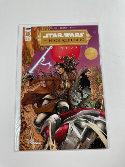 STARWARS THE HIGH REPUBLIC ADVENTURES #1 IDW DISNEY