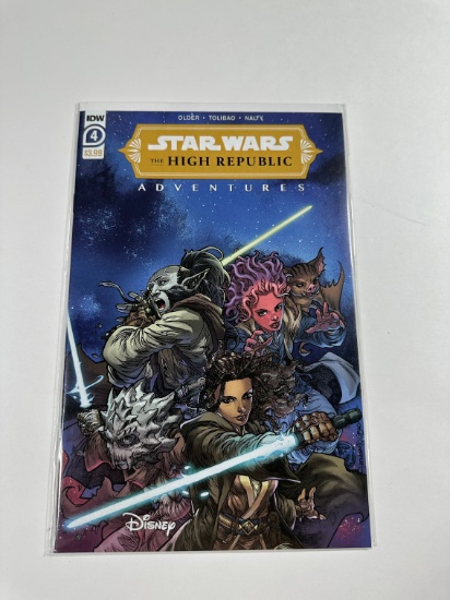 STARWARS THE HIGH REPUBLIC ADVENTURES #4 IDW DISNEY