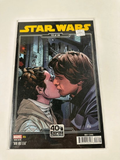 STAR WARS #6 HAN AND LEIA 13 OF 36 VARIANT EDITION
