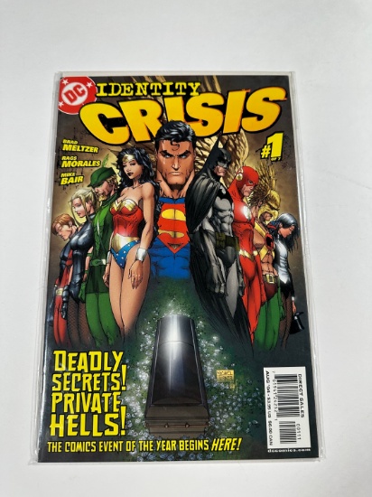 IDENTITY CRISIS #1 MICHAEL TURNER COVER ART