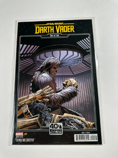 STAR WARS DARTH VADER #9 CHEWIE AND THREEPIO 26 OF 36 VARIANT EDITION