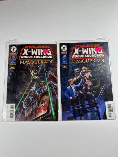 STARWARS X-WING ROUGE SQUADRON MASQUERADE #30 & 31 ( 3 OF 4 AND 4 OF 4)