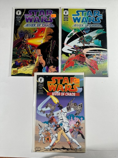 STAR WARS RIVER OF CHAOS #1,2 &3