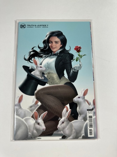 TRUTH & JUSTICE #7 VARIANT COVER DC COMICS