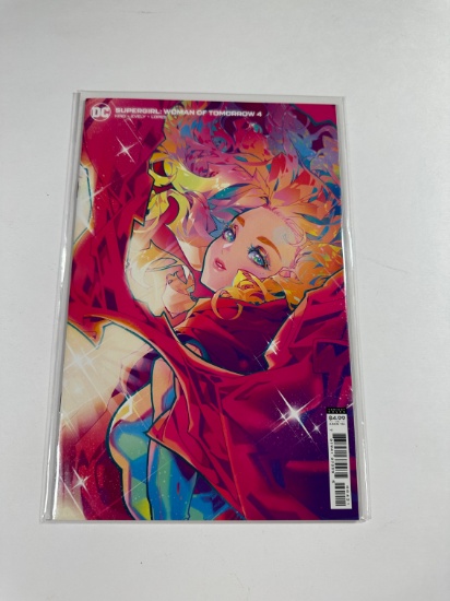 SUPERGIRL: WOMAN OF TOMORROW #4 VARIANT COVER DC COMICS
