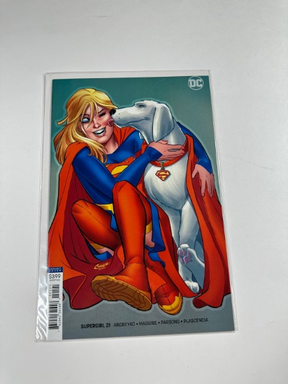 SUPERGIRL #21 VARIANT COVER DC COMICS