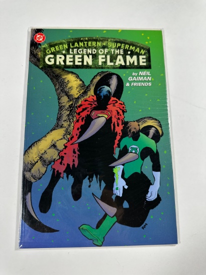 GREEN LANTERN SUPER MAN THE LEGEND OF THE GREEN FLAME #1 DC COMICS
