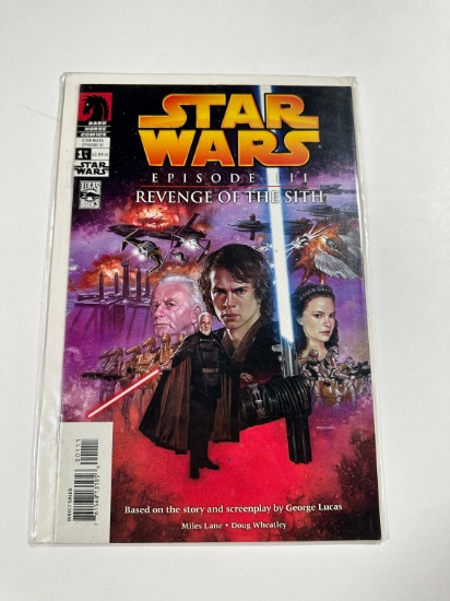 STAR WARS EPISODE III : REVENGE OF THE SITH # 1 OF 4 DARK HORSE COMICS